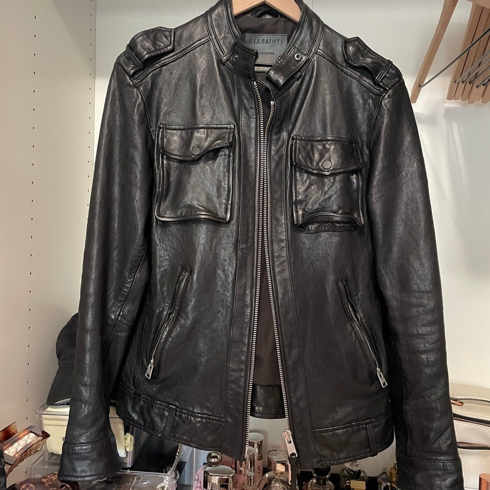 Allsaints leather jacket